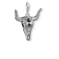 Charm pendant "Ethnic bull’s head"