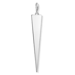 Charm pendant "triangle silver"